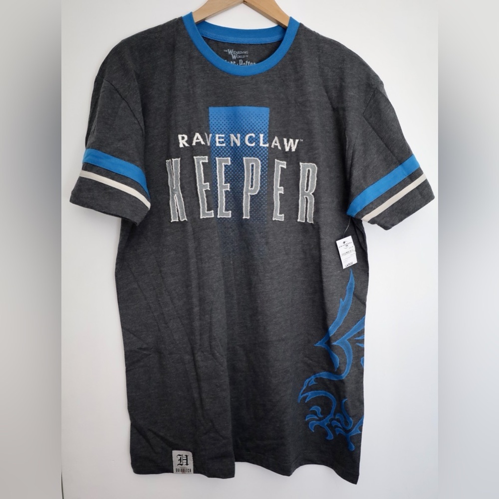 Ravenclaw™ Quidditch™ Keeper Adult T-Shirt Brand New (L) Universal Studios - Picture 4 of 13
